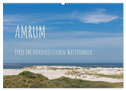 Amrum - Perle im nordfriesischen Wattenmeer (Wandkalender 2024 DIN A2 quer), CALVENDO Monatskalender
