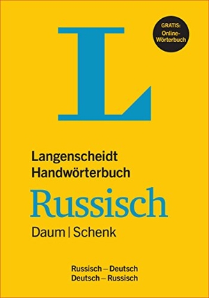 Daum, Edmund / Werner Schenk. Langenscheidt Handwörterbuch Russisch Daum/Schenk - Buch mit Online-Anbindung - Russisch-Deutsch/Deutsch-Russisch. Langenscheidt bei PONS, 2019.