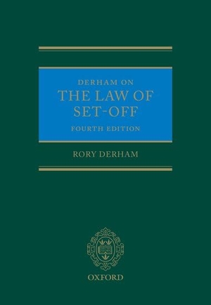 Derham. LAW OF SET-OFF 4E C. Oxford University Press, 2010.