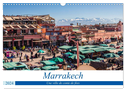Marrakech ¿ Une ville de conte de fées (Calendrier mural 2024 DIN A3 vertical), CALVENDO calendrier mensuel