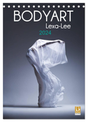 Bodyart Lexa-Lee (Tischkalender 2024 DIN A5 hoch), CALVENDO Monatskalender