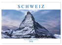 Schweiz - Vom Hochgebirge zu Palmen (Wandkalender 2024 DIN A3 quer), CALVENDO Monatskalender