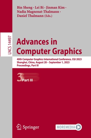 Sheng, Bin / Lei Bi et al (Hrsg.). Advances in Computer Graphics - 40th Computer Graphics International Conference, CGI 2023, Shanghai, China, August 28 ¿ September 1, 2023, Proceedings, Part III. Springer Nature Switzerland, 2024.