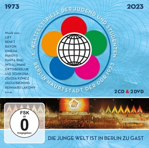 50 Jahre Weltfestspiele - DIE JUNGE WELT IST IN BERLIN ZU GAST, 2CD+2DVD. BuschFunk VertriebsGmbH, 2023.