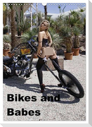 Bikes and Babes (Wandkalender 2024 DIN A3 hoch), CALVENDO Monatskalender