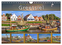 Reise an die Nordsee - Greetsiel (Wandkalender 2024 DIN A4 quer), CALVENDO Monatskalender