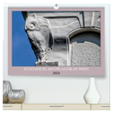 Jugendstil-Bauplastik in Wien (hochwertiger Premium Wandkalender 2024 DIN A2 quer), Kunstdruck in Hochglanz