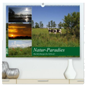 Natur-Paradies Mecklenburgische Schweiz (hochwertiger Premium Wandkalender 2024 DIN A2 quer), Kunstdruck in Hochglanz