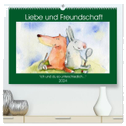 Liebe und Freundschaft (hochwertiger Premium Wandkalender 2024 DIN A2 quer), Kunstdruck in Hochglanz