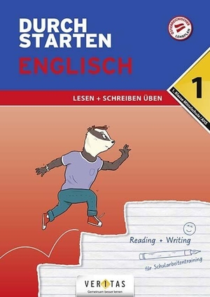 Eisinger-Müllner, Nicole / Julie Eiwen. Durchstarten 1. Klasse - Englisch AHS/ BHS - Lesen und Schreiben - Übungsbuch mit Lösungen. Veritas Verlag, 2019.