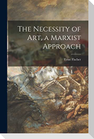 The Necessity of Art, a Marxist Approach