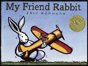 Rohmann, Eric. My Friend Rabbit - A Picture Book. Square Fish, 2007.