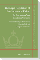 The Legal Regulation of Environmental Crime