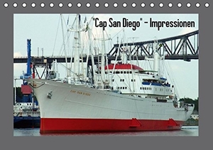 Thede, Peter. "Cap San Diego" - Impressionen (Tischkalender immerwährend DIN A5 quer) - Die "Cap San Diego" fährt einmal im Jahr durch den Nord-Ostsee Kanal. (Tischkalender, 14 Seiten). Calvendo, 2014.