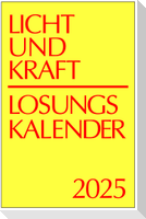 Licht und Kraft/Losungskalender 2025 Reiseausgabe in Heften