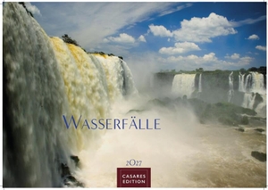 Wasserfälle Kalender 2027 - Wandkalender | Fotokalender Naturkalender 24x35cm - Inspirierende Wasserfall-Fotografien für das ganze Jahr. Casares Fine Art Edition, 2026.