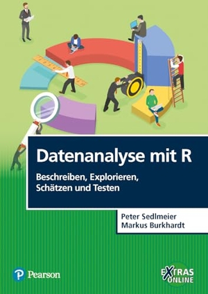 Sedlmeier, Peter / Markus Burkhardt. Datenanalyse mit R: Beschreiben, Explorieren, Schätzen und Testen. Pearson Studium, 2021.