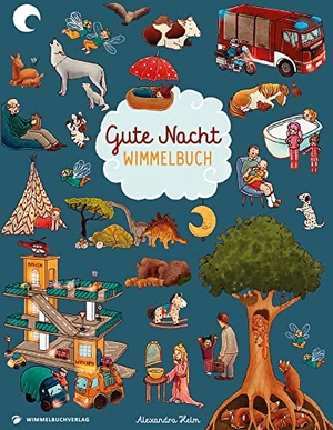 Helm, Alexandra. Gute Nacht Wimmelbuch ab 2 Jahren. Adrian Wimmelbuchverlag, 2020.