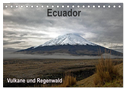 Ecuador - Regenwald und Vulkane (Tischkalender 2024 DIN A5 quer), CALVENDO Monatskalender