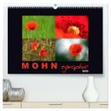 MOHNographie (hochwertiger Premium Wandkalender 2025 DIN A2 quer), Kunstdruck in Hochglanz