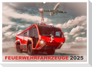 Feuerwehrfahrzeuge (Wandkalender 2025 DIN A2 quer), CALVENDO Monatskalender