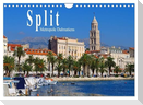 Split Metropole Dalmatiens (Wandkalender 2025 DIN A4 quer), CALVENDO Monatskalender