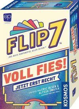 Olsen, Eric. Flip 7 Voll Fies! - Spiel. Franckh-Kosmos, 2026.