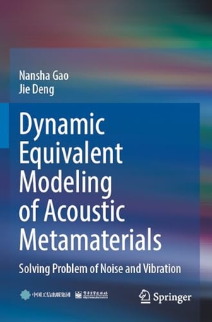 Deng, Jie / Nansha Gao. Dynamic Equivalent Modeling of Acoustic Metamaterials - Solving Problem of Noise and Vibration. Springer Nature Singapore, 2023.