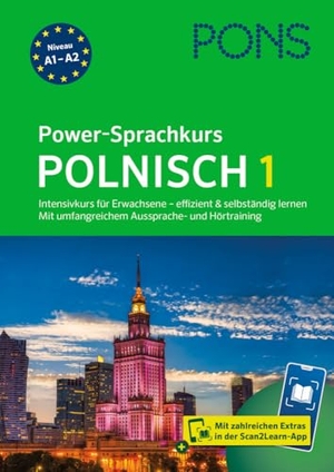 PONS Power-Sprachkurs Polnisch - Intensivkurs für Erwachsene - effizient und selbständig lernen mit Extras in der Scan2Learn-App. Pons Langenscheidt GmbH, 2024.