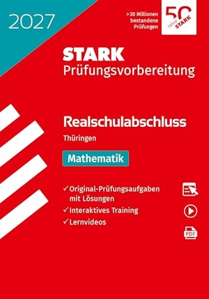 STARK Mathematik - Realschulabschluss 2027 Thüringen - Prüfungsvorbereitung. Stark Verlag GmbH, 2026.