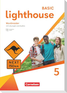 Lighthouse Band 5: 9. Schuljahr - Basic Edition - Wordmaster mit Lösungen und Audios
