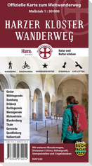 Harzer Kloster-Wanderweg 1:30 000