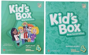 Nixon, Caroline / Michael Tomlinson. Kid's Box New Generation Level 4 Pupil's Pack Andalusia Edition English for Spanish Speakers. Cambridge University Press & Assessment, 2026.