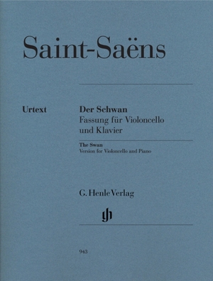 Saint-Saëns, Camille. Saint-Saëns, Camille - Der Schwan aus "Der Karneval der Tiere" - Instrumentation: Violoncello and Piano. Henle, G. Verlag, 2009.