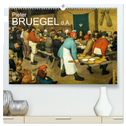 Pieter Bruegel d.Ä. (hochwertiger Premium Wandkalender 2025 DIN A2 quer), Kunstdruck in Hochglanz