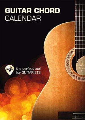 Landinger, Robert 'Landy'. Guitar Chord Calendar (Gitarren Akkord Kalender) - The perfect tool for Guitarists. cc-live, 2020.
