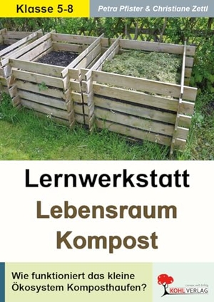 Pfister, Petra / Christiane Zettl. Lernwerkstatt Lebensraum Kompost - Wie funktioniert das Ökosystem Kompost?. Kohl Verlag, 2021.