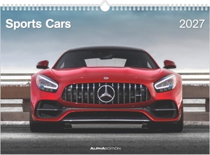 Neumann Verlage GmbH & Co KG (Hrsg.). Sports Cars 2027 - Wandkalender 42x29,7 cm mit 12 Luxusauto-Motiven, 4-sprachigem Kalendarium und Spiralbindung. Neumann Verlage GmbH & Co, 2026.