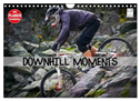Downhill Moments (Wandkalender 2025 DIN A4 quer), CALVENDO Monatskalender
