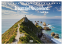 Traumziel Neuseeland 2024 (Tischkalender 2024 DIN A5 quer), CALVENDO Monatskalender