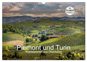 Piemont und Turin (Wandkalender 2025 DIN A3 quer), CALVENDO Monatskalender