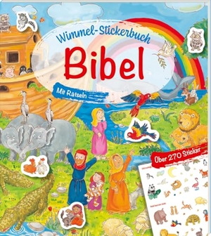 Schirmer, Melissa. Wimmel-Stickerbuch Bibel - Mit Rätseln. Deutsche Bibelges., 2024.
