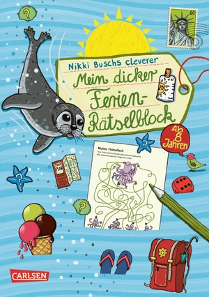 Busch, Nikki. Mein dicker Ferien-Rätselblock - Rätselspaß für Jungen und Mädchen ab 8. Carlsen Verlag GmbH, 2021.