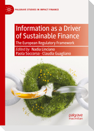 Information as a Driver of Sustainable Finance
