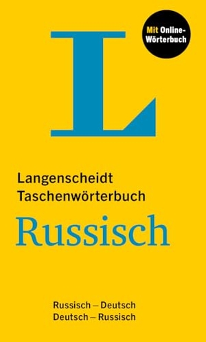 Langenscheidt Taschenwörterbuch Russisch - Russisch - Deutsch / Deutsch - Russisch mit Online-Wörterbuch. Langenscheidt bei PONS, 2024.