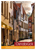 Osnabrück - Romantische Ansichten einer Großstadt (Tischkalender 2024 DIN A5 hoch), CALVENDO Monatskalender
