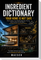 Ingredient Dictionary