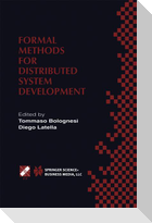Formal Methods for Distributed System Development