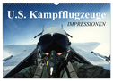 U.S. Kampfflugzeuge. Impressionen (Wandkalender 2024 DIN A3 quer), CALVENDO Monatskalender