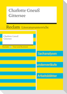 Paket für Lehrkräfte 'Charlotte Gneuß: Gittersee' (Textausgabe und Unterrichtsmodell)